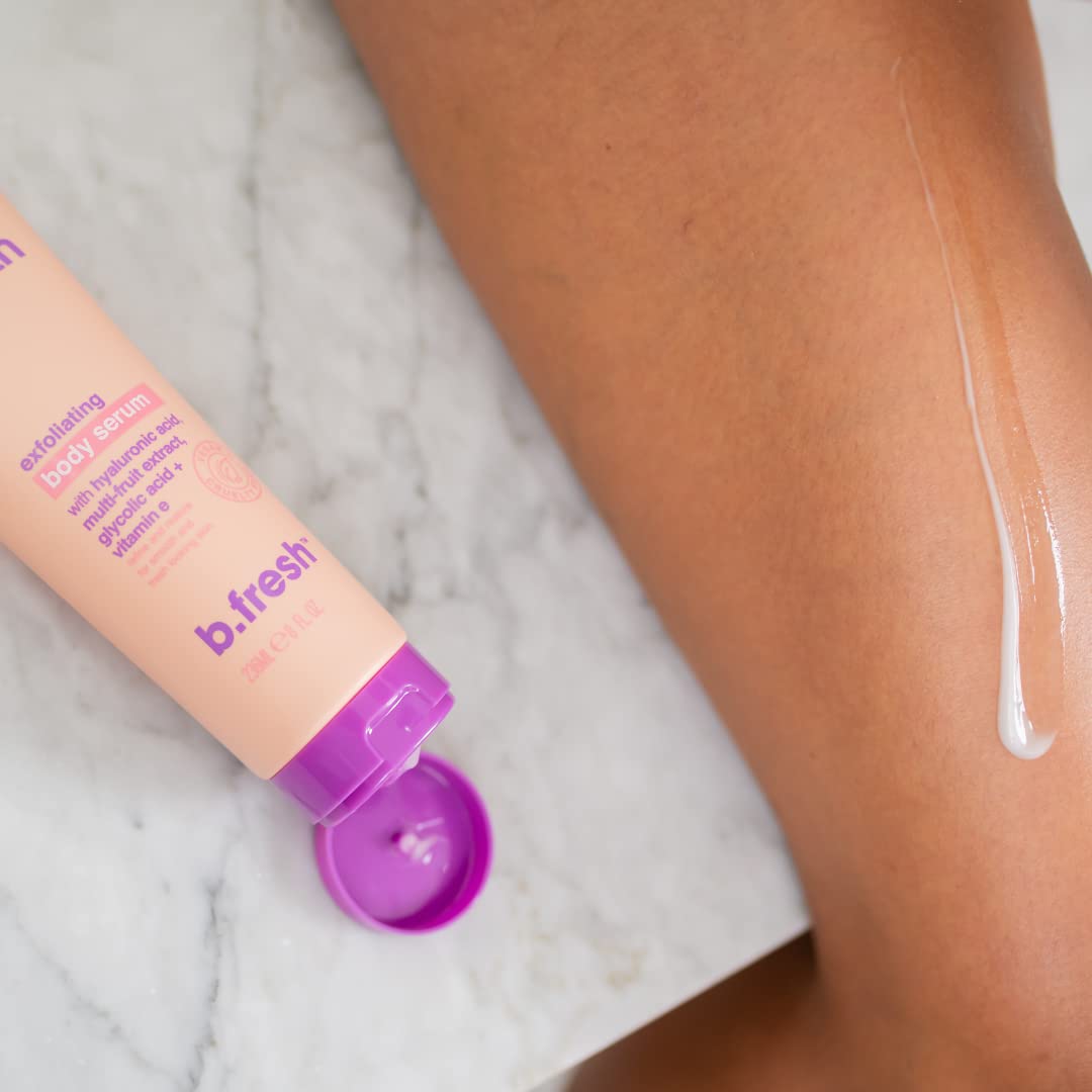 B.Fresh Daily Moisturizing Body Lotion For Skin Cell Renewal | As Good As New Body Serum - Balance Skin Cell Renewal From Hyaluronic Acid, White Water Lily + Lactic Acid, Vegan & Cruelty Free, 8 Fl Oz : Beauty & Personal Care