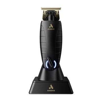 Andis 74150 Gtx-Exo Professional Cord/Cordless Lithium-Ion Electric Beard & Hair Trimmer With Charging Stand, Black