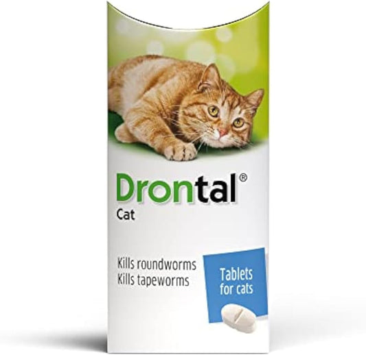 Drontal Wormer Tablets For Small And Medium Cats (Under 4Kg) X 1 Tablet