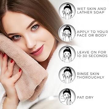 Natrulo Dead Sea Salt Soap Bar For Face & Body, 4Oz – Pure Organic All Natural Goat'S Milk Bar Soap For Psoriasis, Eczema, Acne, Dry Skin – Cleansing, Exfoliating, Brightening, Smoothing, Nourishing : Beauty & Personal Care