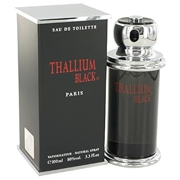 Thallium Black Cologne By Yves De Sistelle, 3.3 Oz Eau Detoilette Spray For Men : Beauty & Personal Care