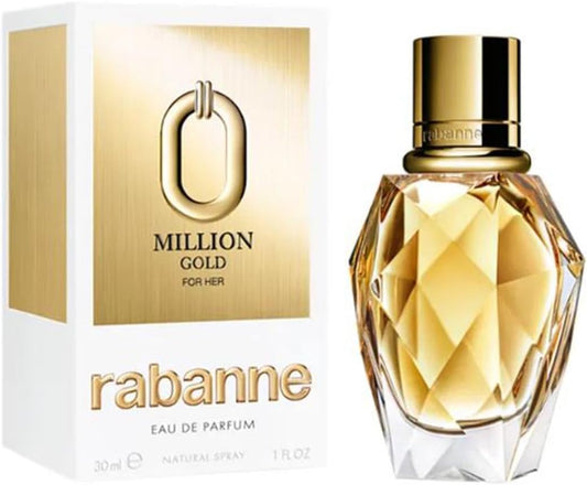 Paco Rabanne Million Gold For Her Eau De Parfum 30Ml