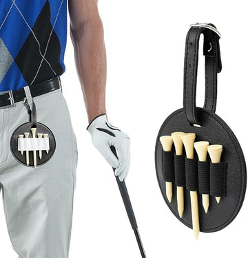 Golf Ball Waist Bag – Lightweight Portable Golf Holder with Belt Clip