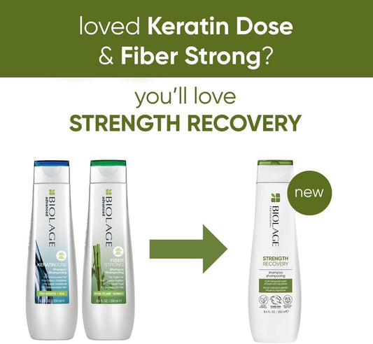 Biolage Professional Strength Recovery Cleansing Shampoo, For Damaged Hair, 250ml