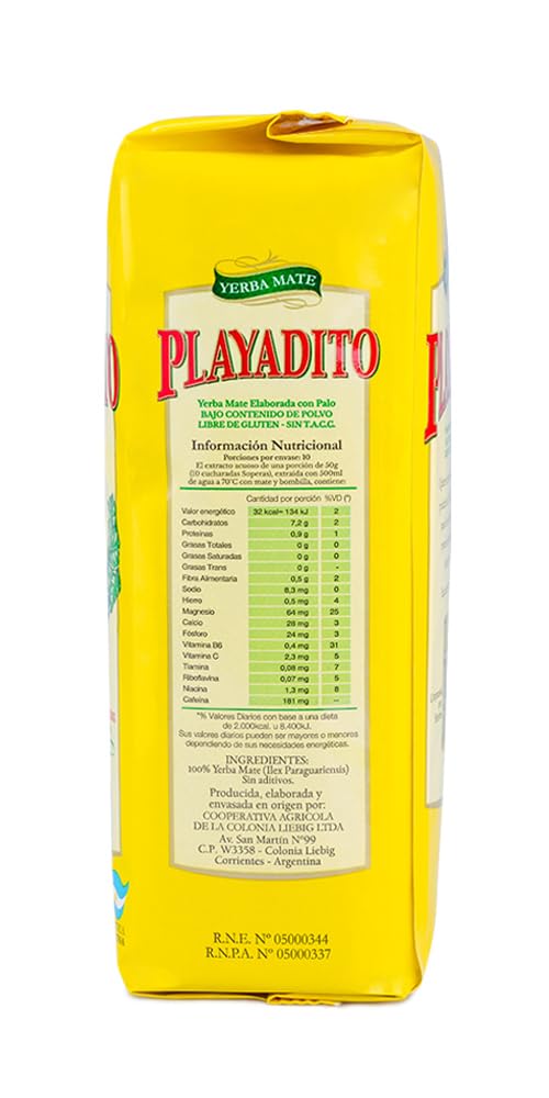 Yerba Mate Playadito 500Gm
