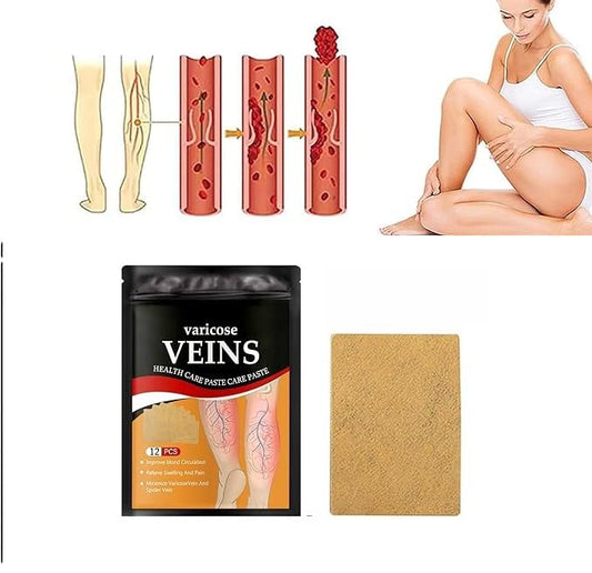 Herbal Leg Comfort Patches – Natural Plant-Based Soothing Stickers for Relaxation & Wellness (12pcs/Box)