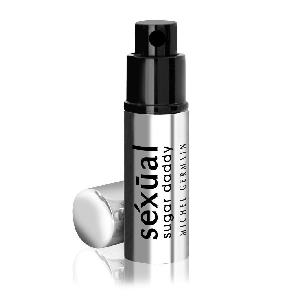 Michel Germain Sexual Sugar Daddy Eau De Toilette Travel Spray, Top Notes Of Grapefruit Zest, Cinnamon Bark, Fir Balsam, Sweet & Sexy Gift For Men, 0.26 Fl Oz : Beauty & Personal Care