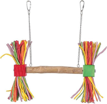 Spin and Chew Activity Swing Parrot Play Perch