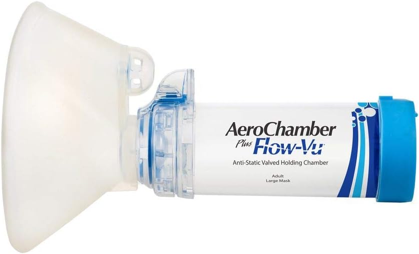 Aerochamber Plus Flow-Vu Anti-Static With Adult Large Mask 1 Device