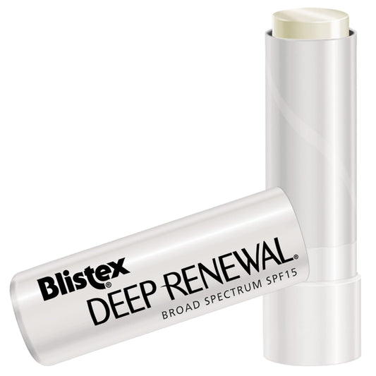 Blistex Deep Renewal, Anti-Aging Formula, 0.13 Ounce, Pack Of 6 – Moisturizes, Protects & Revitalizes, Broad Spectrum Spf 15, For Younger Looking Lips, Softens & Smooths Lips, Hydrating Lip Balm