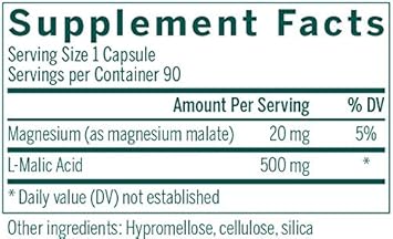 Genestra Brands Malic Acid | Muscle Function Support | 90 Capsules