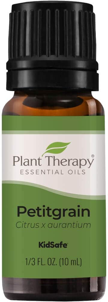 Plant Therapy Petitgrain Essential Oil 10 Ml (1/3 Oz) 100% Pure, Undiluted, Therapeutic Grade