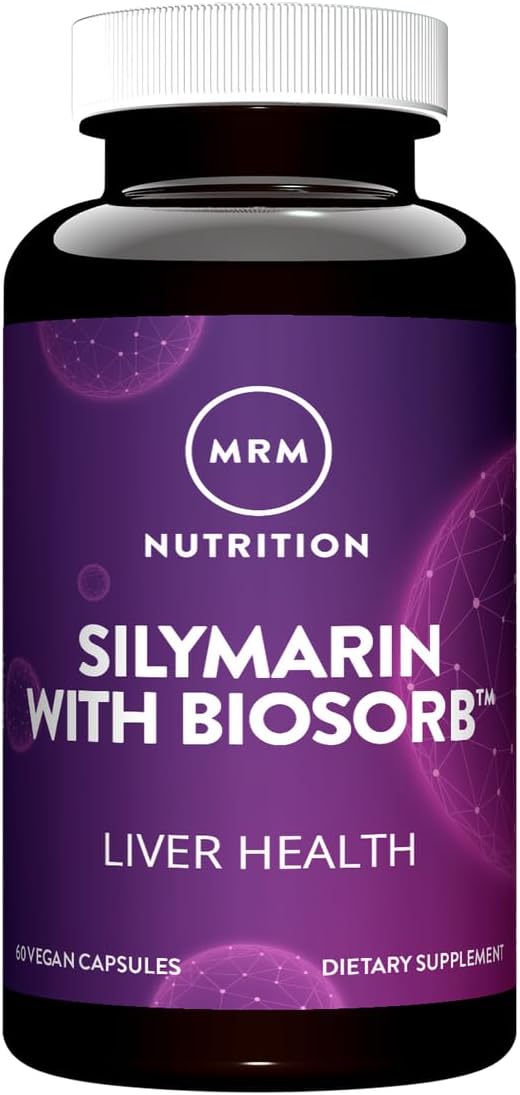 Mrm Nutrition Silymarin With Biosorb™ | Highly Absorbable | Antioxidant | Gluten-Free + Vegan | 60 Servings