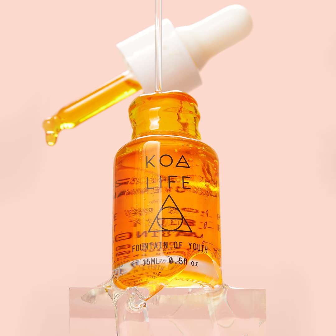 Koa Life Doctor-Formulated Anti-Aging Rosehip Face Oil, Made In Usa, Organic, Vegan, Cruelty & Chemical Free Fountain Of Youth : Beauty & Personal Care