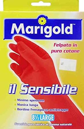 Marigold 12 X Latex Gloves The Sensitive Size L In Box 2 Pieces