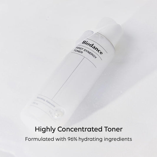 Biodance First Synergy Toner, All-In-One Toner, Moisturizing, Skin Balance, Hyaluronic Acid | 5.07 Fl.Oz,150Ml