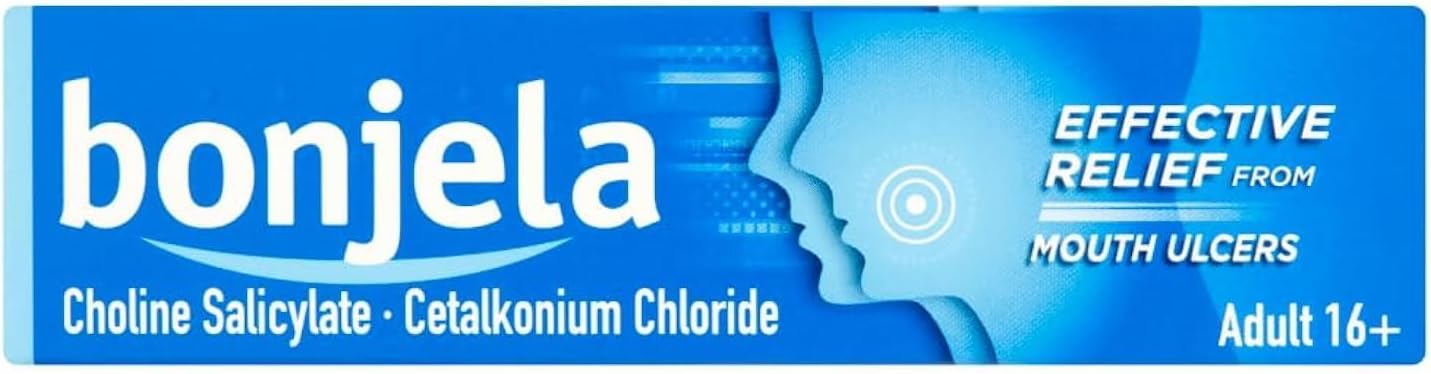 Bonjela Mouth Ulcer Gel 16+, 15g