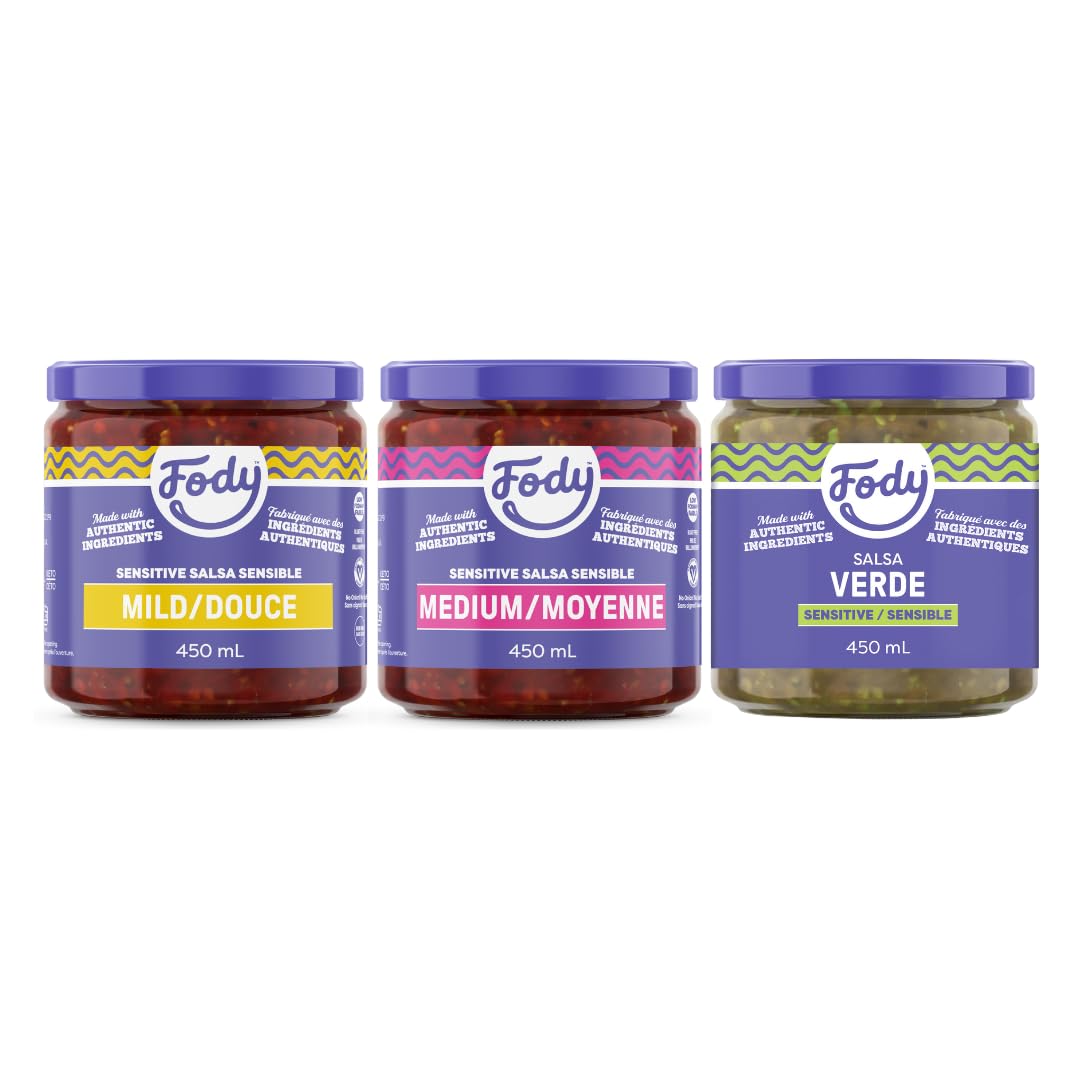 Fody Foods Mild Salsa, 16 Oz, Garlic And Onion Free, Low Fodmap Certified, Gut & Ibs Friendly, Vegan, Non-Gmo, Gluten Free, Keto Friendly