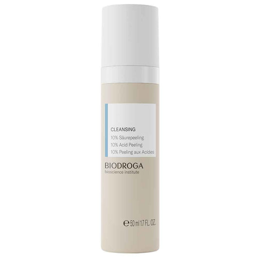 Biodroga Cleansing 10% Acid Exfoliating 50Ml - Face Scrub Facial Cleansing Pore Cleanser Face Wash Scrub Deep Cleansing