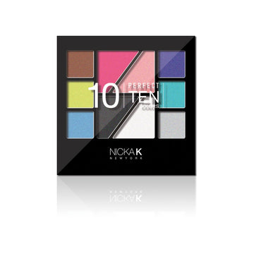 Nicka K New York Perfect 10 Colors Palette (Ap021)