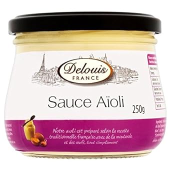 Delouis Fils Aioli Garlic Mayonnaise - 250G : Grocery & Gourmet Food