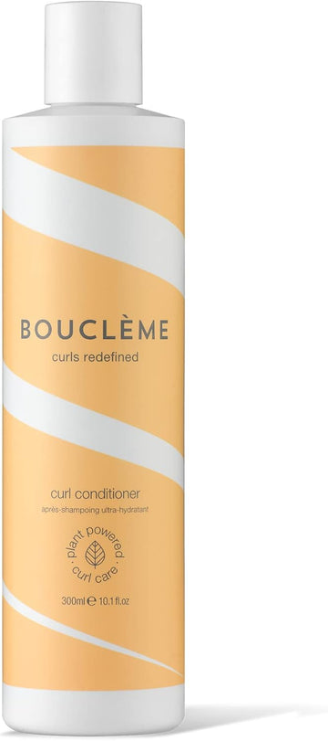Bouclème Curl Conditioner - Hydrating And Strengthening For Dry And Damaged Hair - Reduces Tangling - 98% Naturally Derived Ingredients -Cruelty-Free And Plant Powered - 300Ml