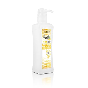 Salerm - Curl Activator Gel - Curly Booster Yellow Shot - 300 Ml - Biokera Fresh - Defined Curls - Deep Hair Hydration - Natural Hold - Sulfate-Free And Paraben-Free - Vegan