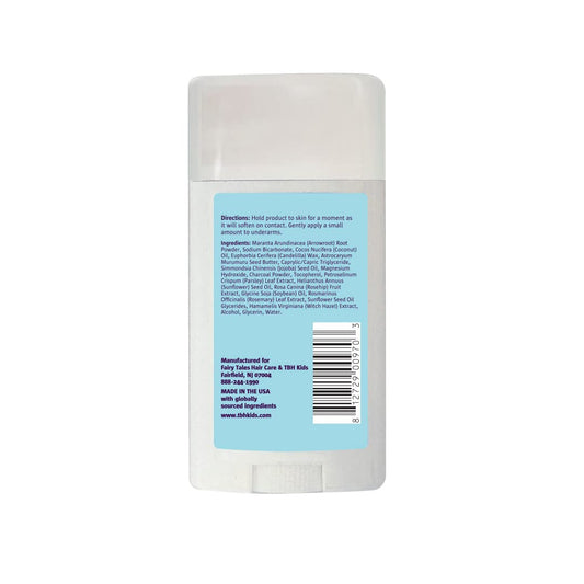 Tbh Kids Deodorant – Aluminum-Free, Fragrance Free Natural Deodorant For Kids & Preteens – With Charcoal, Coconut Oil & Arrowroot Powder – Safe & Gentle Odor Protection – 2.4 Oz