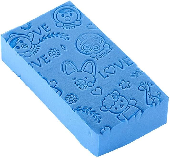 Kandid Exfoliating Bath Sponge - Body Dead Skin Remover & Massager - Gentle Peeling Shower Brush for Kids & Adults - Blue : Amazon.co.uk: Beauty