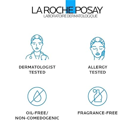 La Roche-Posay Toleriane Purifying Foaming Facial Oil Free Face Wash for Oily Skin  and for Sensitive Skin with Niacinamide Pore Cleanser