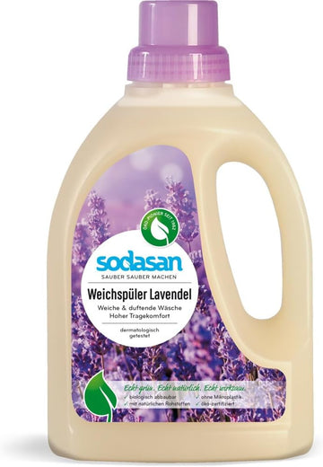 Sodasan Organic Fabric Softener Lavender (6 X 750 Ml)