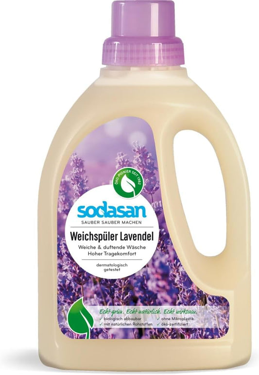 Sodasan Organic Fabric Softener Lavender (6 X 750 Ml)