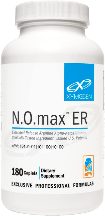 XYMOGEN N.O.max ER - Extended-Release Nitric Oxide Precursor Arginine