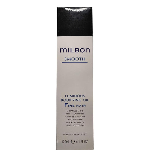 Milbon Smooth Luminous Bodifying Oil Fine Hair 4.1Oz