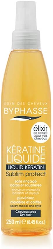 Byphasse Pack Of 3 - Keratin Liquid Sublim Protect For Dry Hair - 250 Ml