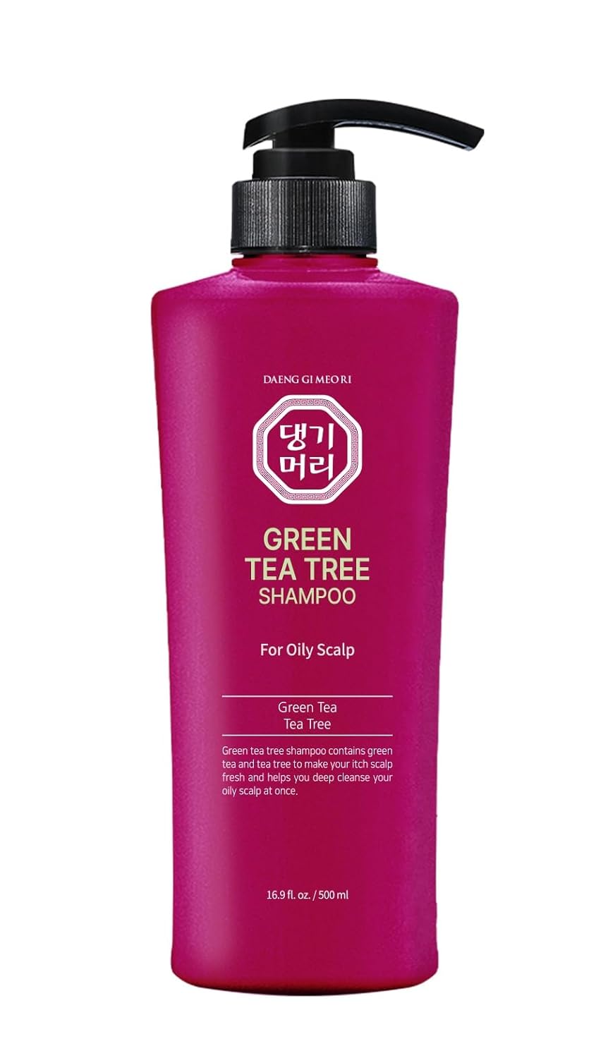 Daeng Gi Meo Ri - Green Tea Tree Shampoo 16.9 Fl Oz/500Ml