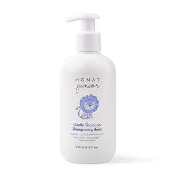 Monat Junior™ Gentle Shampoo - A Safe, Gentle And Non-Irritating Hair Shampoo For Children. All Natural Tear-Free, Sulfate & Paraben-Free - Net Wt. 237 Ml / 8 Fl. Oz
