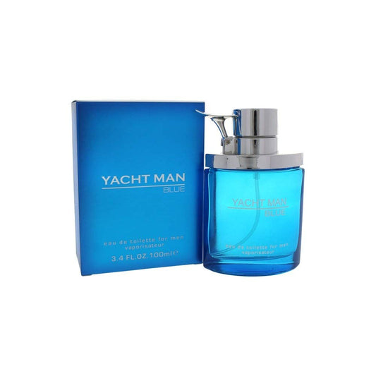Yacht Man Blue By Myrurgia Edt Spray 3.4 Oz (Men) : Beauty & Personal Care