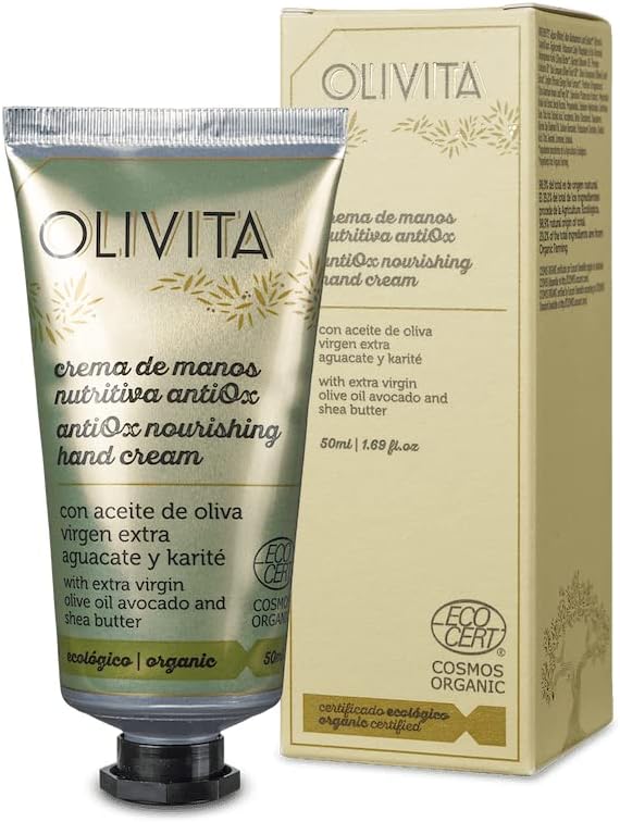 Antiox hand cream ECO CERT (250 ml) - Olivita