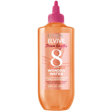 L'Oreal Paris Elvive Dream Lengths 8 Second Wonder Water Detangling Lamellar Rinse Out, 6.8 Ounce