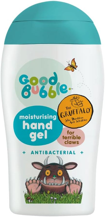 Good Bubble Gruffalo Hand Gel For Kids - 100Ml Travel Size Moisturising Antibacterial Hand Sanitiser For Children And Sensitive Skin - Fragrance Free