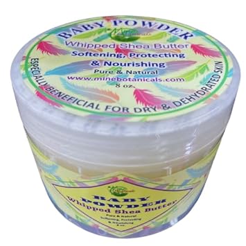 Mine Botanicals Baby Powder Whipped Shea Butter : Beauty & Personal Care