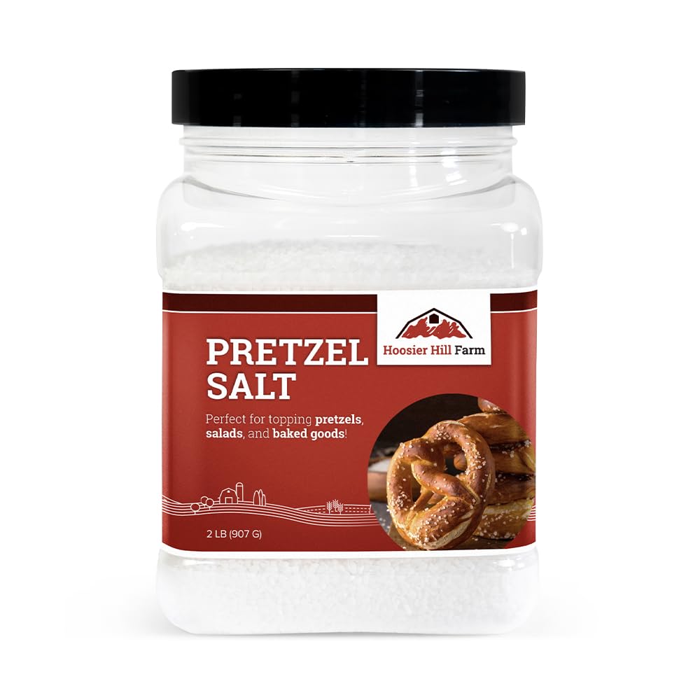 Hoosier Hill Farm Coarse Pretzel Salt, 2LB (Pack of 1)