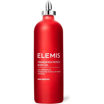 Elemis Frangipani Monoi Body Oil, 100Ml – Luxurious, Ultra-Hydrating Body Oil, Deeply Nourish Condition & Soften Hair, Skin & Nails, Hydrating Face Oil For Dry Skin