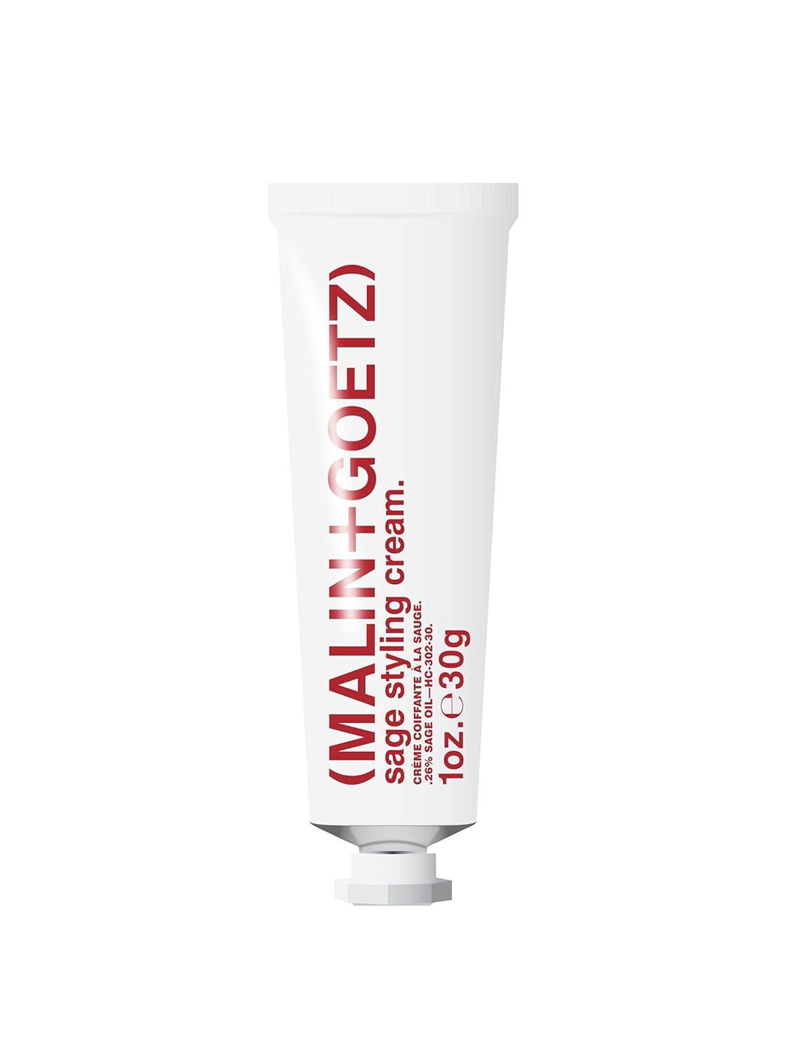 Malin + Goetz Sage Styling Cream, Anti Frizz Hair Product For All Hair Types & Textures, Lightweight Frizz Control & Shine, Hair Styling Cream, Vegan & Cruelty Free