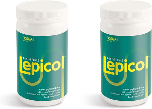 Lepicol Original 3In1 Formulation – Contains Psyllium Husk, Inulin And 5 Strains Of Live Bacteria – 350G (Pack Of 2)