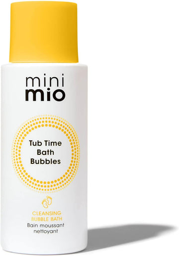 Mama Mio Mini Mio Tub Time Bath Bubbles 200Ml | Suitable For Newborns And Sensitive Skin, Vegan, Cruelty-Free, Dermatologically Tested, Paediatrician Approved