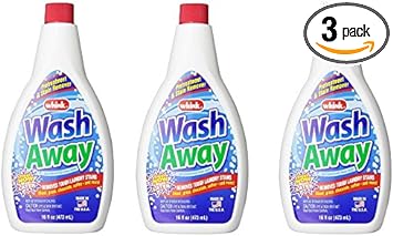 Whink Wash Away Stain Remover, 16 Fl Oz, (Pack of 3) (3-Pack)