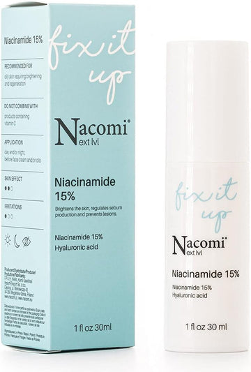 Nacomi Niacynamid Serum 15% 30Ml It Reduces Pores And Smooths And Brightens The Skin