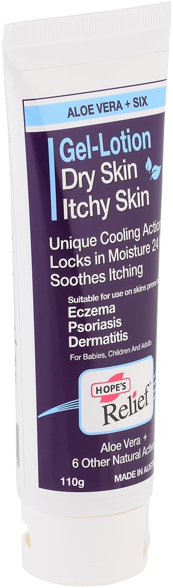 Hope's Relief Gel-Lotion Skin Care for Dry Skin Eczema Itch Relief, Dermatitis Treatment & Psoriasis Relief 110g : Amazon.co.uk: Beauty
